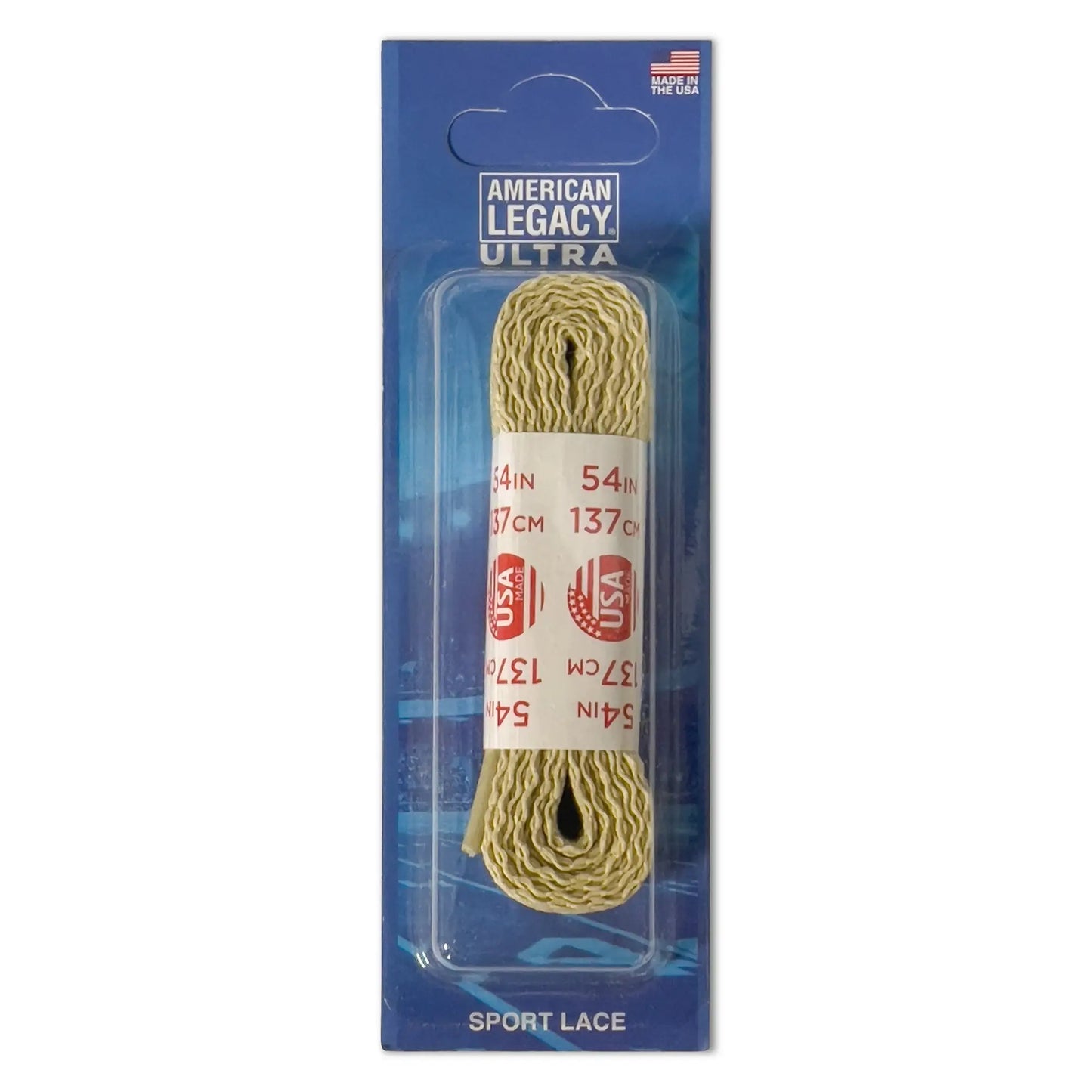 Classic cotton colored American Legacy Ultra Sport lace in gold nylon