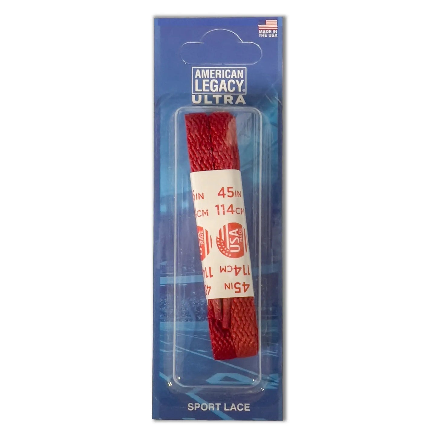 Red Classic Cotton Colored Laces in American Legacy Ultra Package