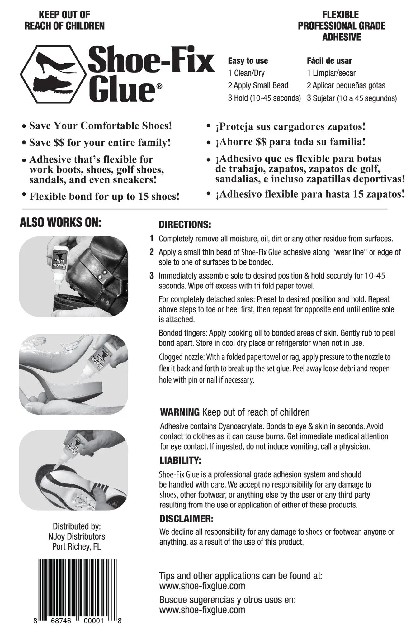 Shoe-Fix Glue: premium shoe-fix glue, flexible professional-grade adhesive
