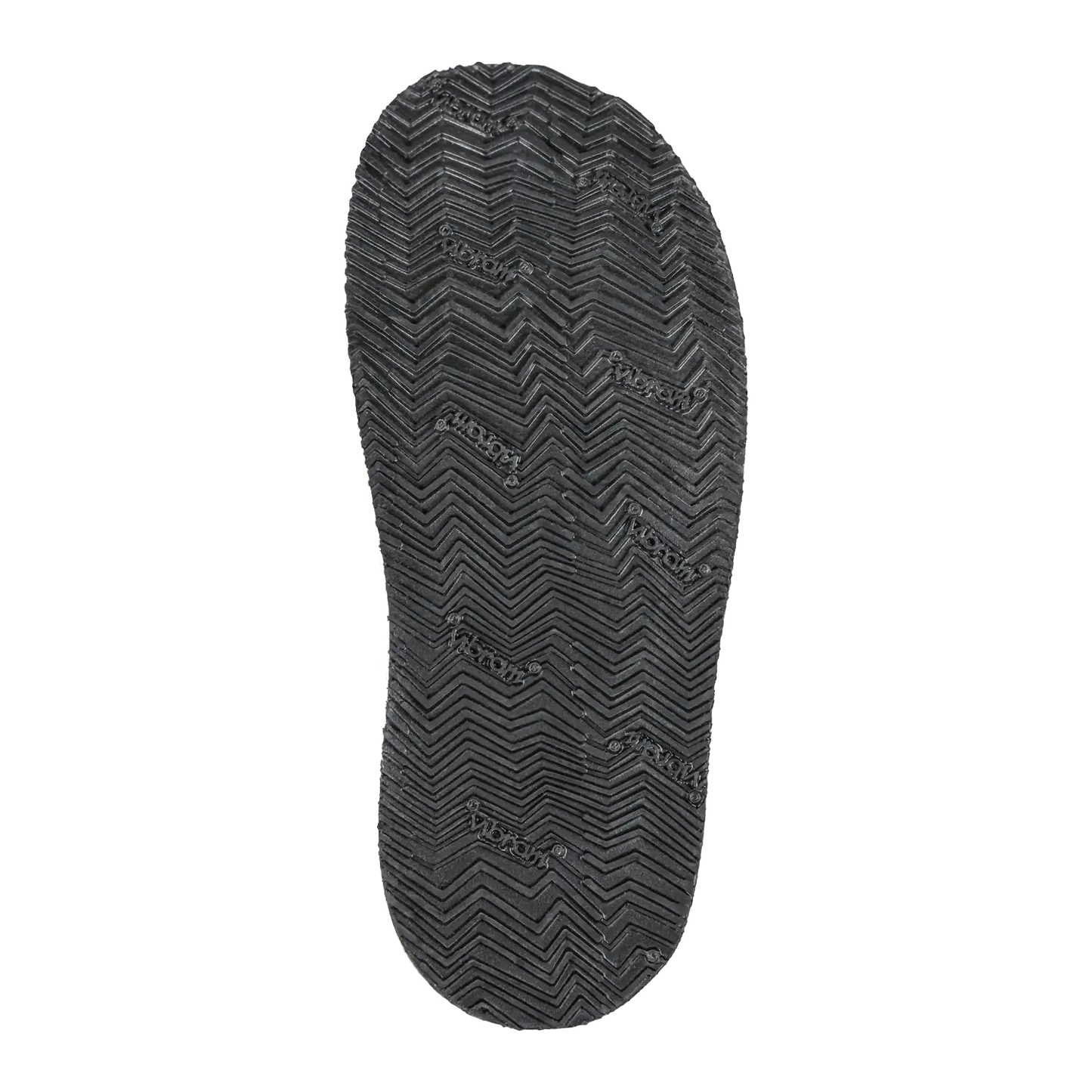 Black and white herringbone sole on Ursidae-Patriot Crazy Horse lightweight barefoot boot