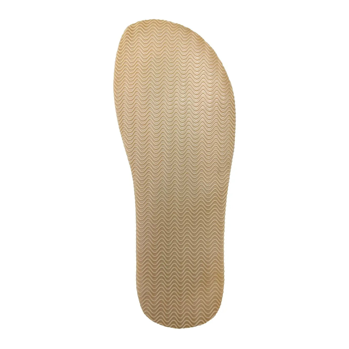 Ursus CHTG1 Arctic White barefoot shoe beige textured insole with zigzag pattern and cushioned heel